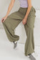 Moss High Rise Parachute Pants