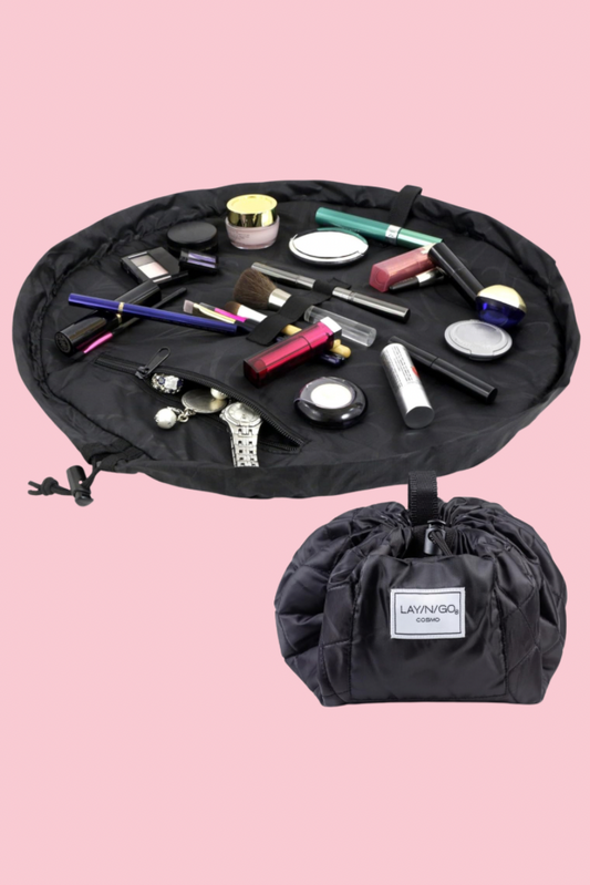 Lay-n-Go Cosmo Makeup Bag (Black)