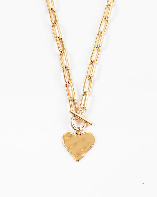 Heart Toggle Necklace