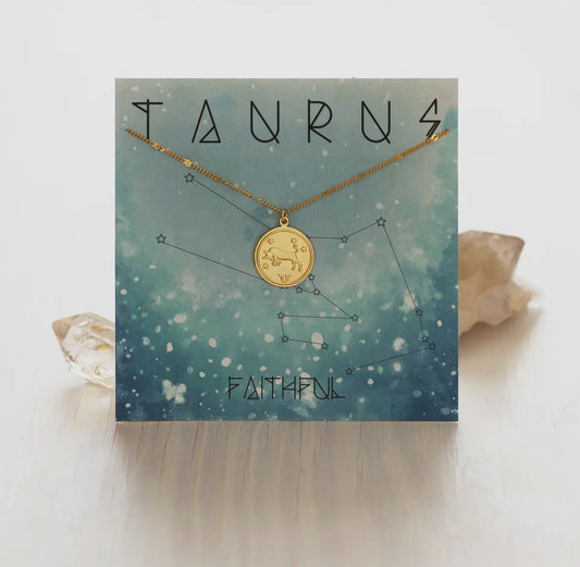 Taurus Medallion Necklace