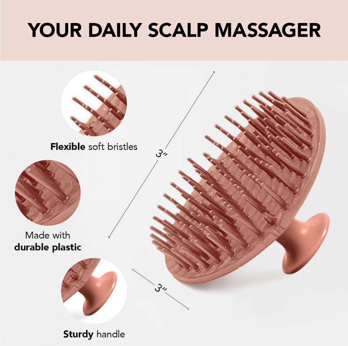 Scalp Exfoliator - Terracotta