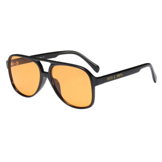 Kingston Sunglasses - Black/Orange