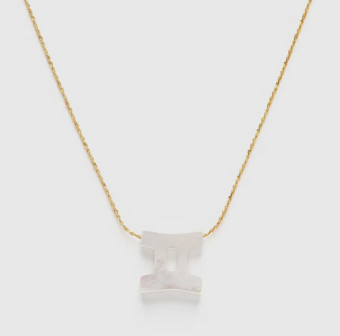 Gemini Mother of Pearl Necklace