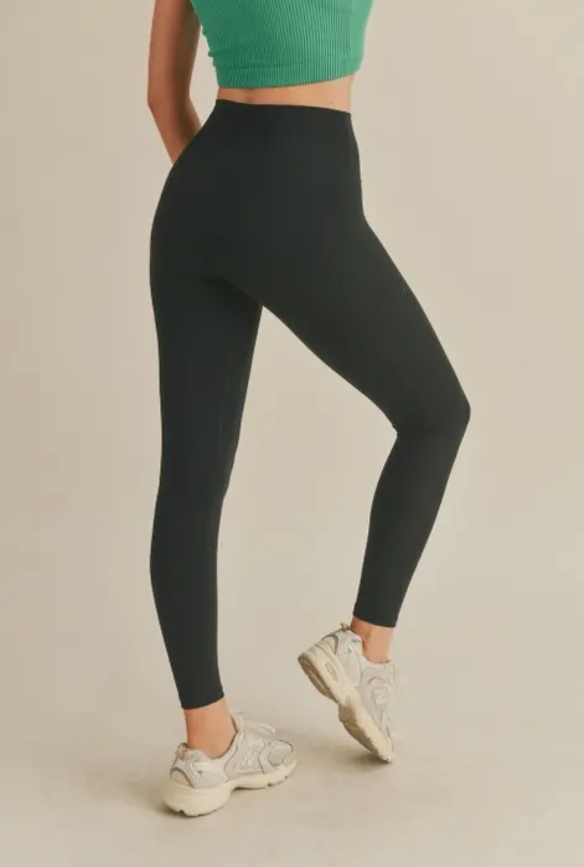 Black Aligned Performance High-Rise Leggings