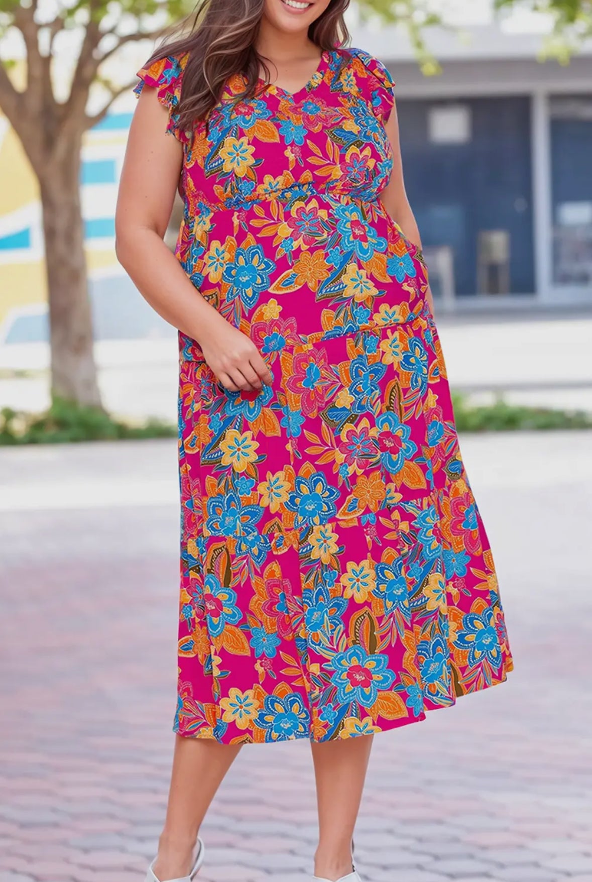 Bloom Midi Dress