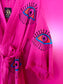 Evil Eye Kimono - Hot Pink