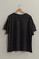 Dakota Oversized Tee in Black