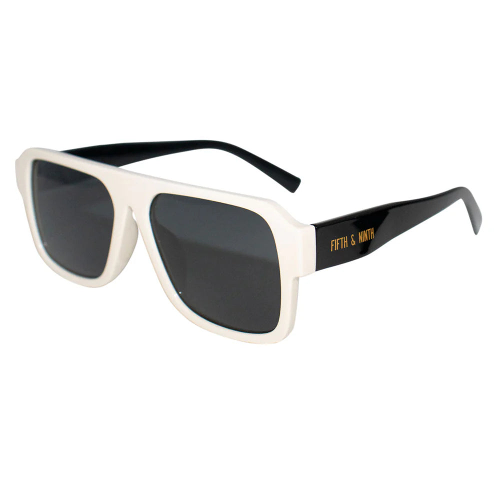 Lennon Sunglasses - B&W Polarized