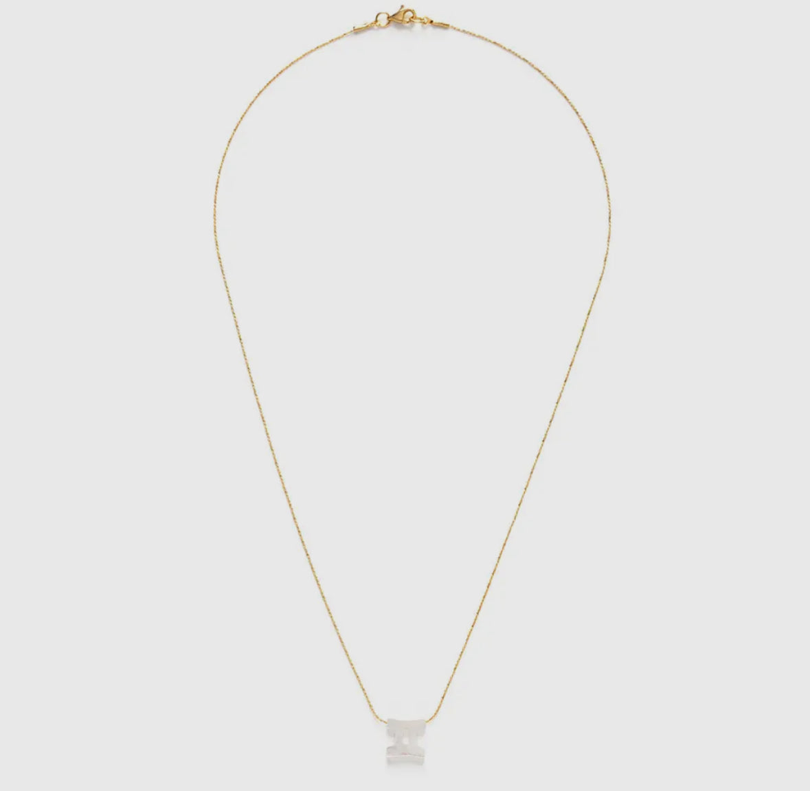 Gemini Mother of Pearl Necklace