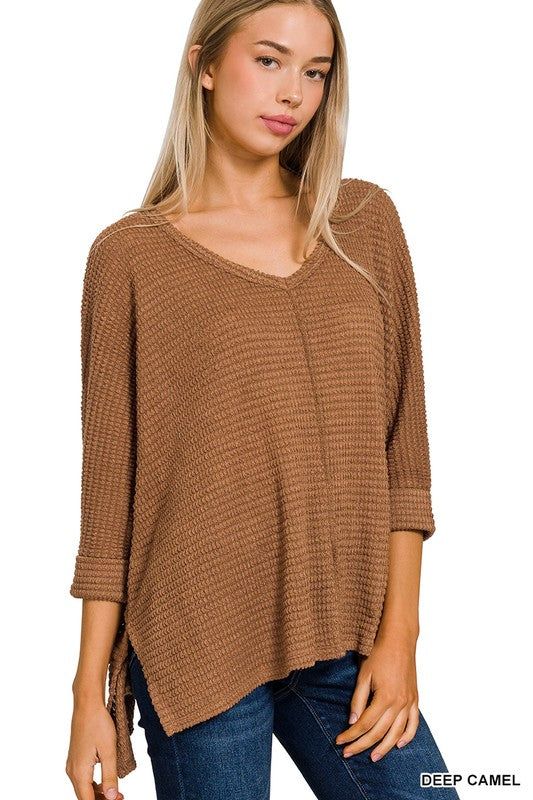 Brooke Top - Deep Camel