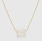 Aquarius Mother of Pearl Necklace