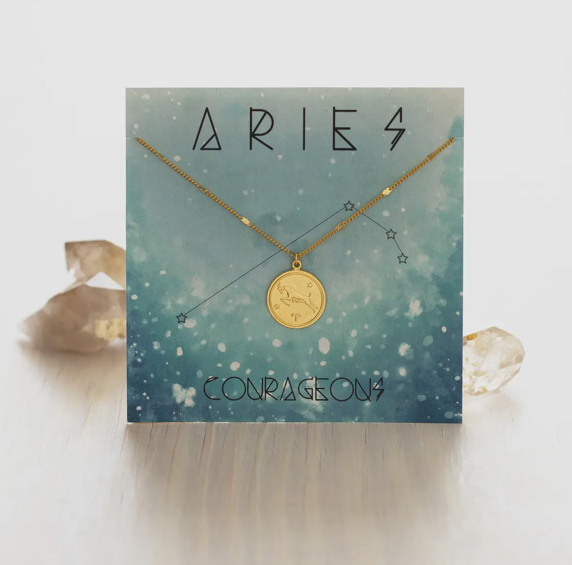 Aries Medallion Necklace