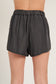 Georgia Black Tencel Shorts