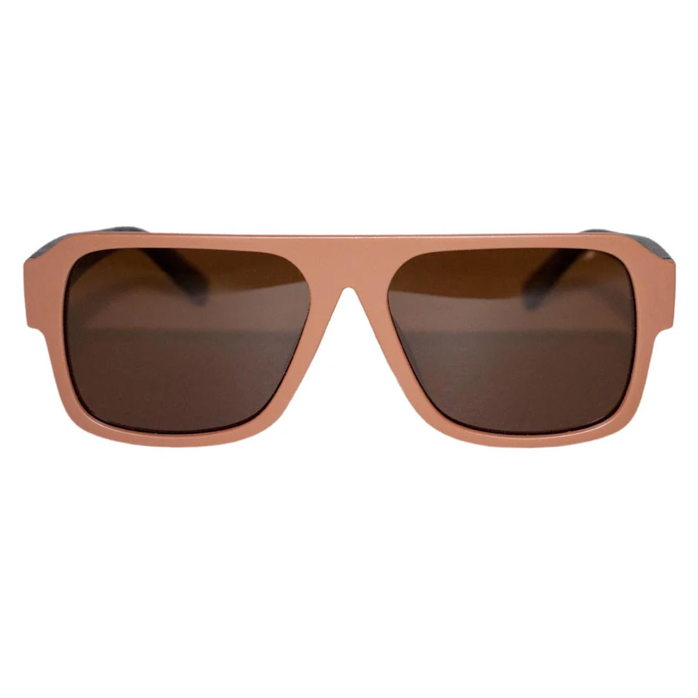 Lennon Sunglasses - Tan Torte Polarized