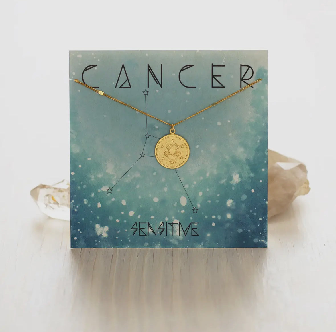 Cancer Medallion Necklace