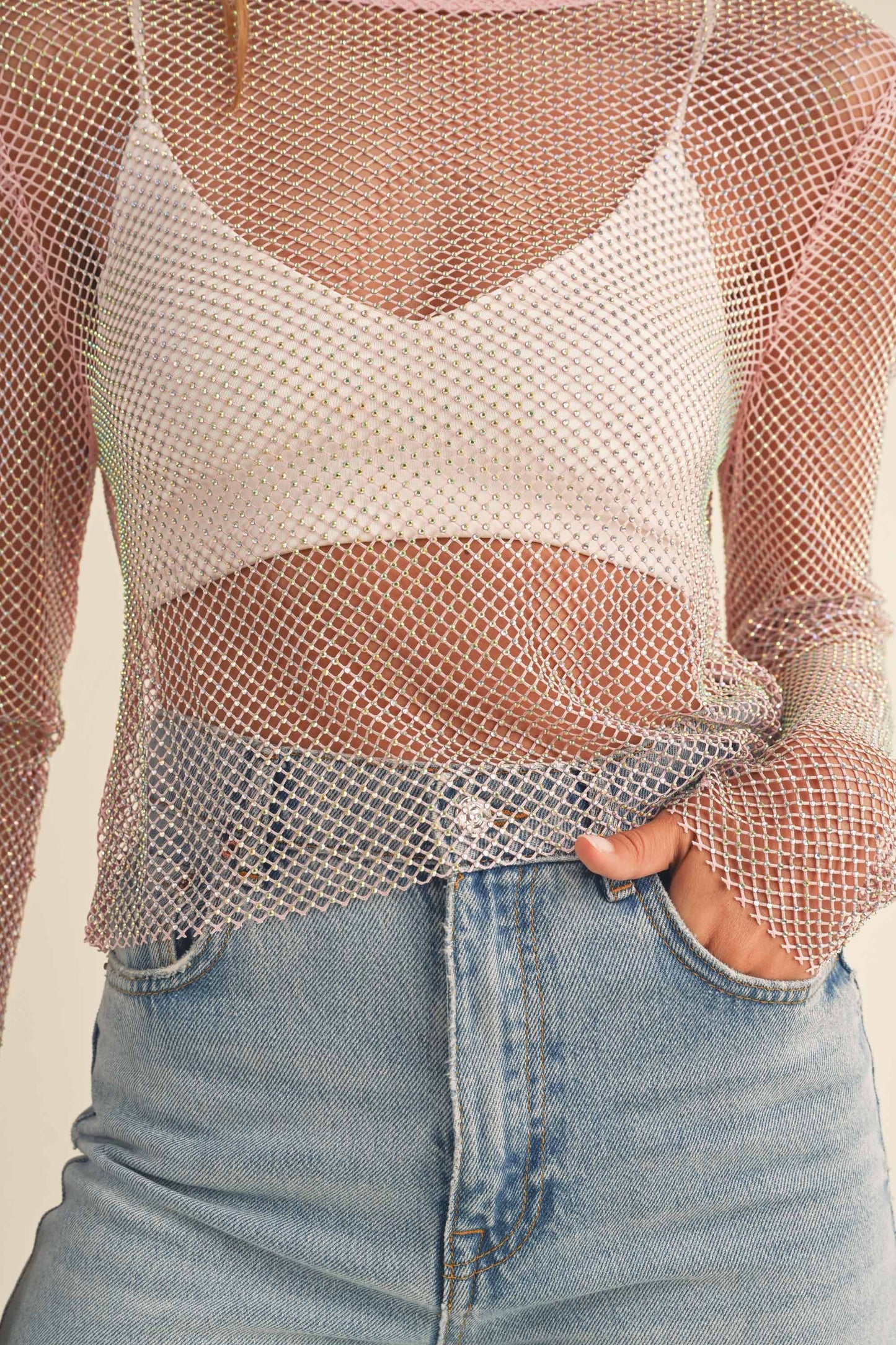 Shiloh Mesh Top