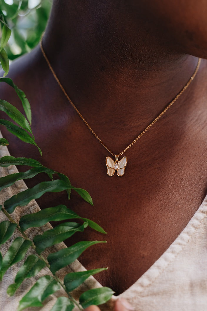 Yasar Butterfly Necklace