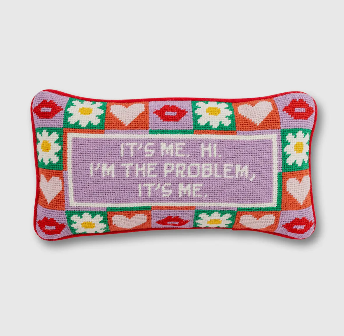 It’s Me Needlepoint Pillow