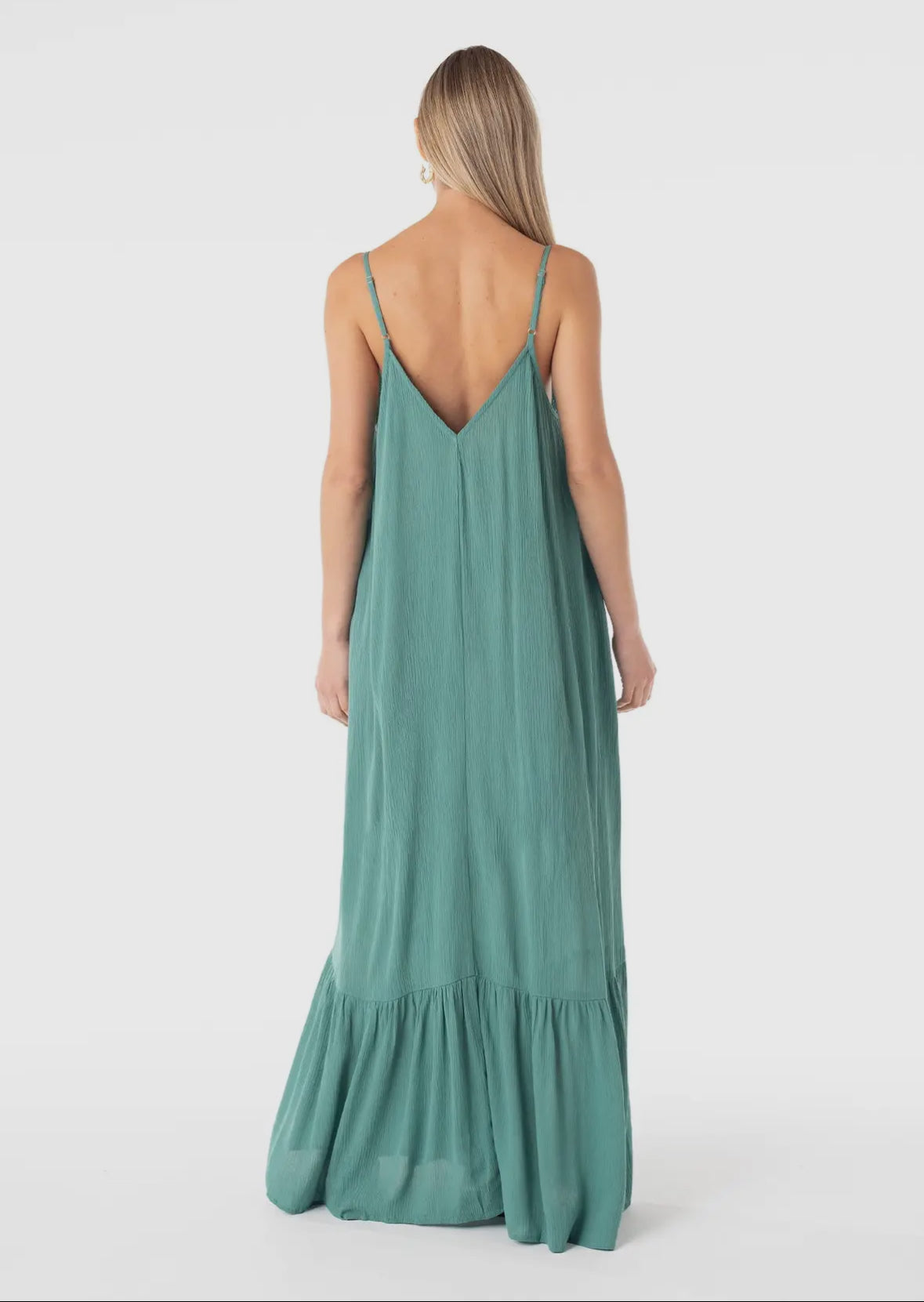 Ali Maxi Dress - Seaglass Green