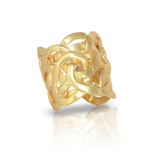 Overlap Ring - Gold