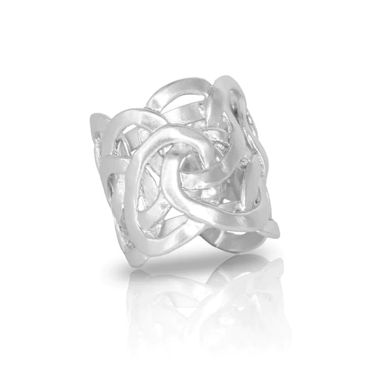 Overlap Ring - Silver