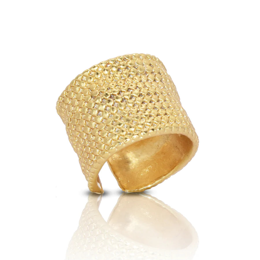 Chainmail Ring - Gold