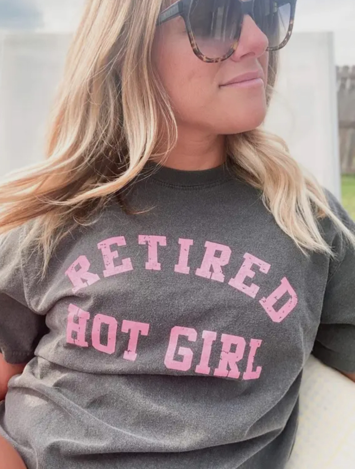 Retired Hot Girl Tee