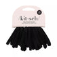 Elastic Hair Ties 20 Pack - Black